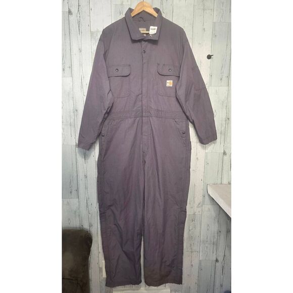 Carhartt FR Featherlight Coveralls Cat 2 NFPA 2112 Sz. L New w Defects - Picture 2 of 10